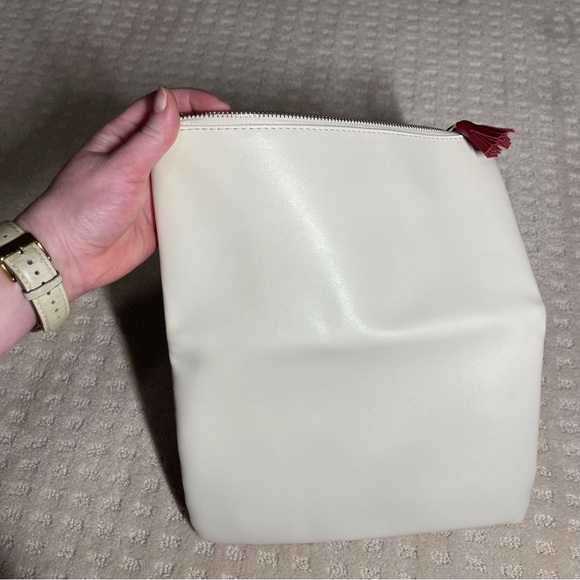 NWOT Rachel Pally leather trimmed reversible printed clutch - Picture 12 of 13